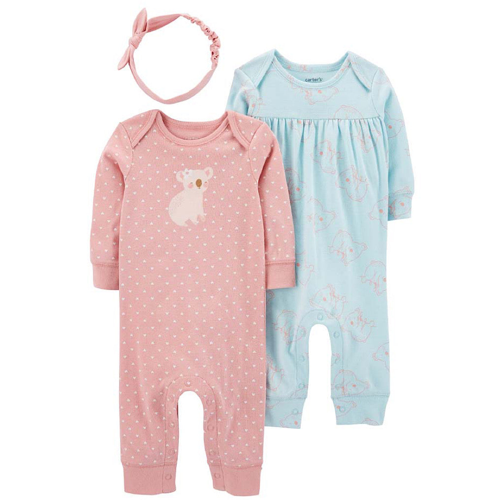 Set de 2 jumper Carter's Koalas para bebita - JORHELITOS - JORHELITOS