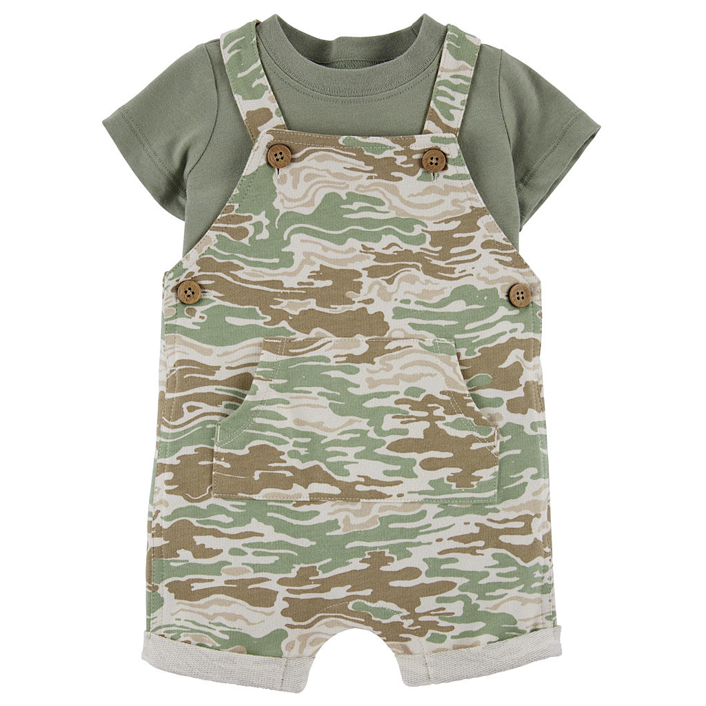 Set Carter’s 2 piezas camuflaje para niño - JORHELITOS - JORHELITOS