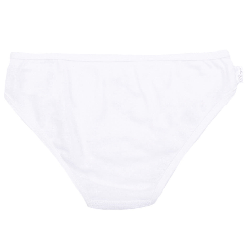 Pantaleta Baby Creysi blanco pajarito para niña - JORHELITOS - JORHELITOS