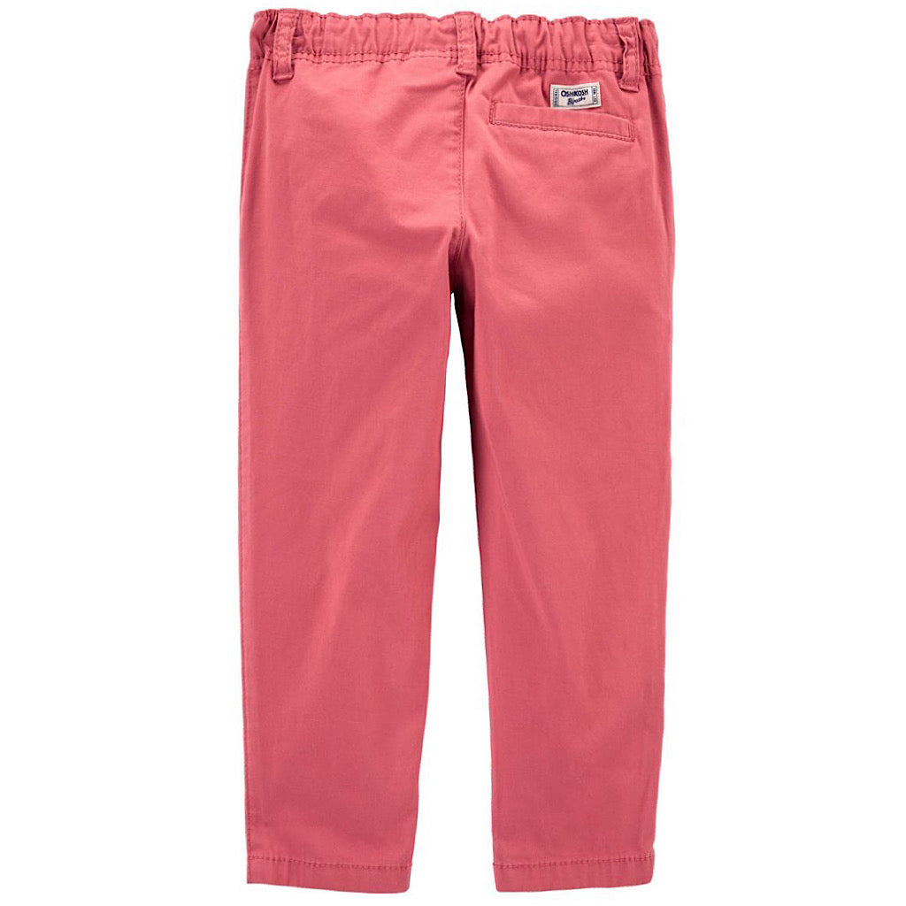 Pantalón de sarga Oshkosh rojo para niño preescolar - JORHELITOS - JORHELITOS