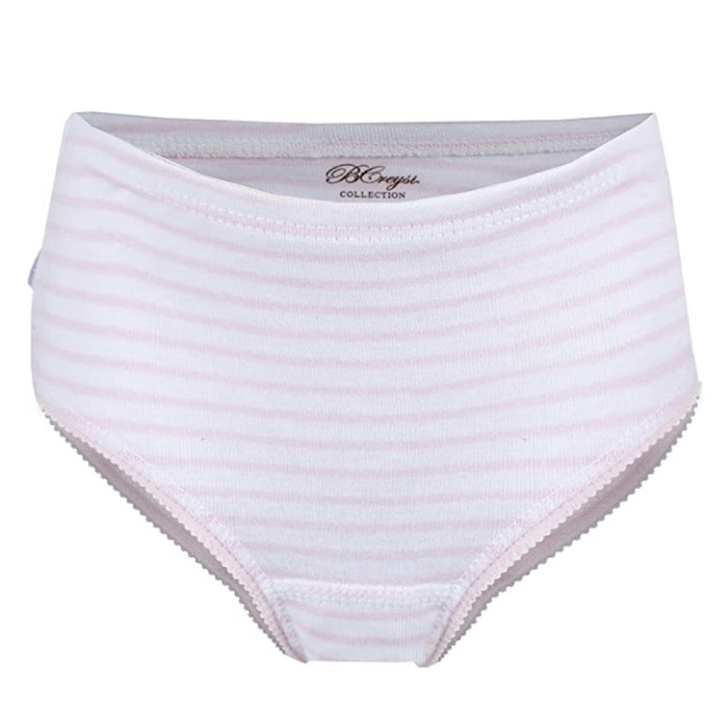 Pantaleta Baby Creysi estampado a rayas rosa niña - JORHELITOS - JORHELITOS