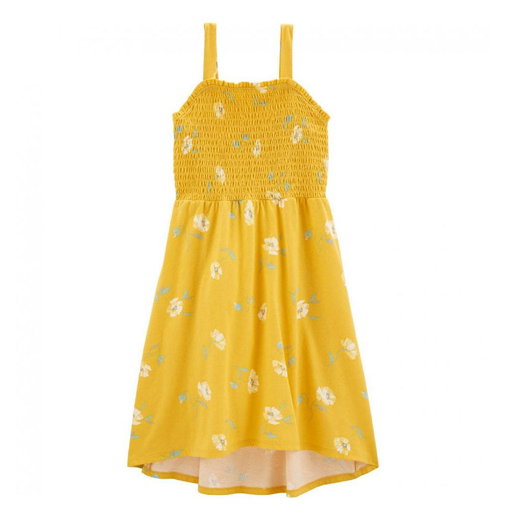 Vestido Oshkosh amarillo floral niña - JORHELITOS - JORHELITOS