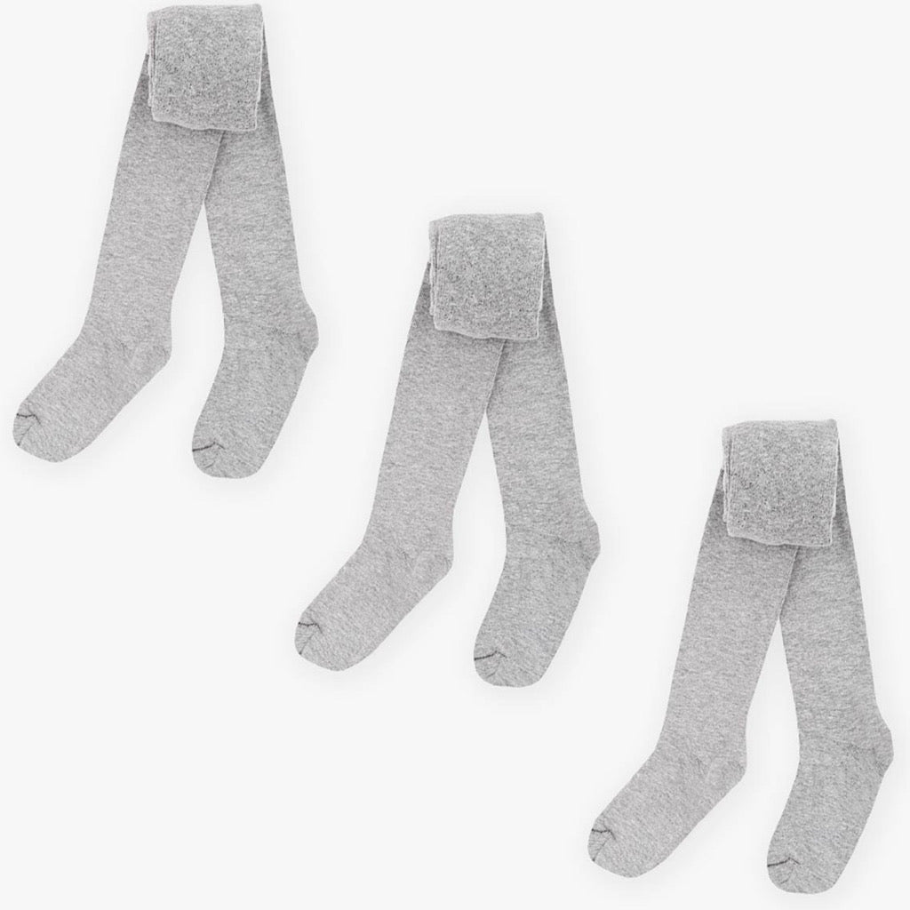 Set de 3 mallas Baby Creysi gris para niña - JORHELITOS - JORHELITOS