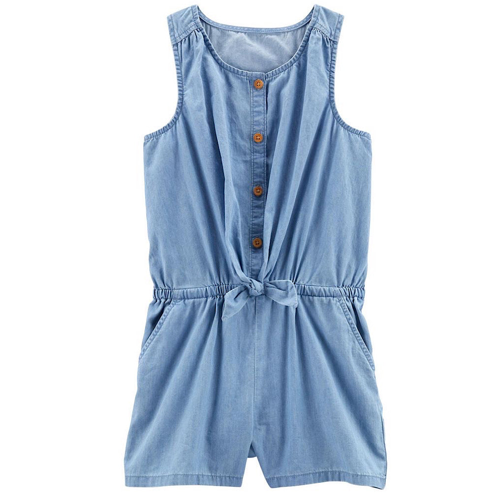 Jumpsuit de mezclilla Oshkosh para niña - JORHELITOS - JORHELITOS