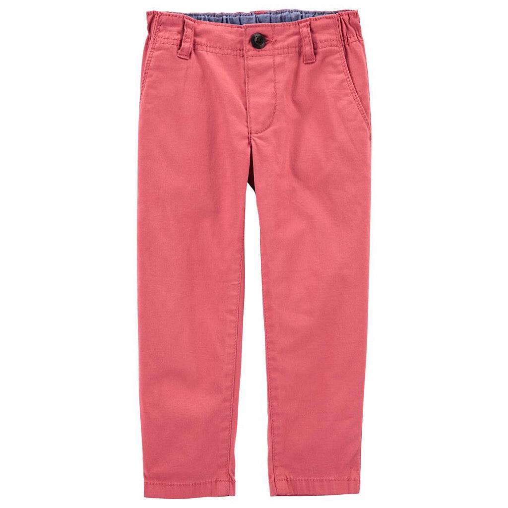 Pantalón de sarga Oshkosh rojo para niño preescolar - JORHELITOS - JORHELITOS