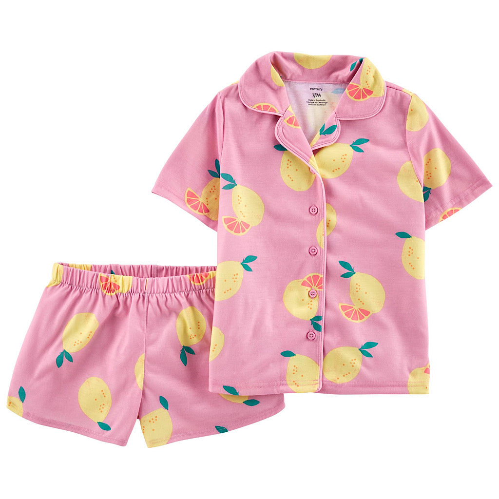 Pijama Carter’s limones para niña - JORHELITOS - JORHELITOS