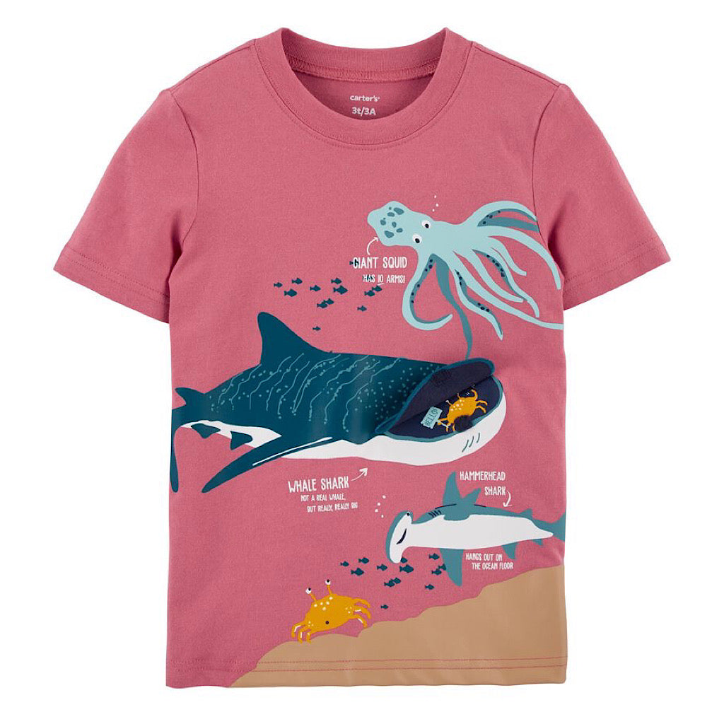 Playera Carter’s animales marinos para bebito - JORHELITOS - JORHELITOS