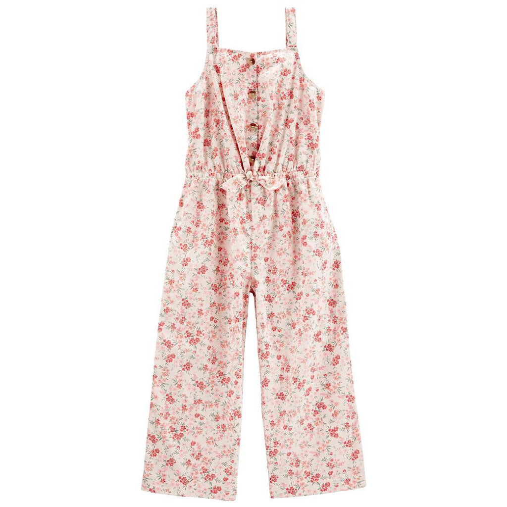 Jumpsuit Oshkosh floral para niña - JORHELITOS - JORHELITOS