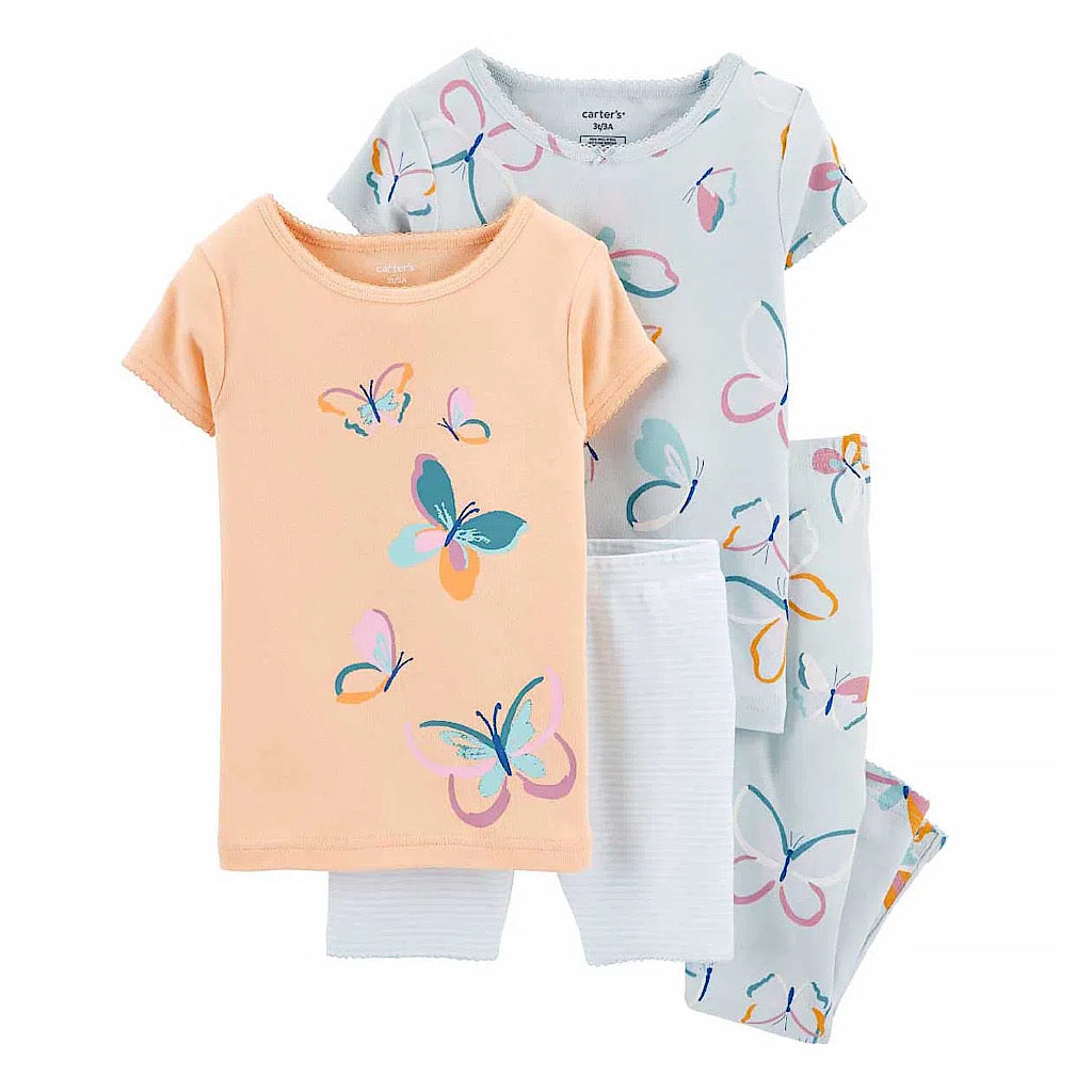 Set de pijama Carter’s mariposas niña preescolar - JORHELITOS - JORHELITOS