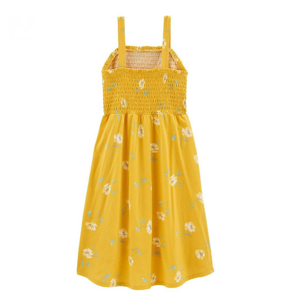 Vestido Oshkosh amarillo floral niña - JORHELITOS - JORHELITOS