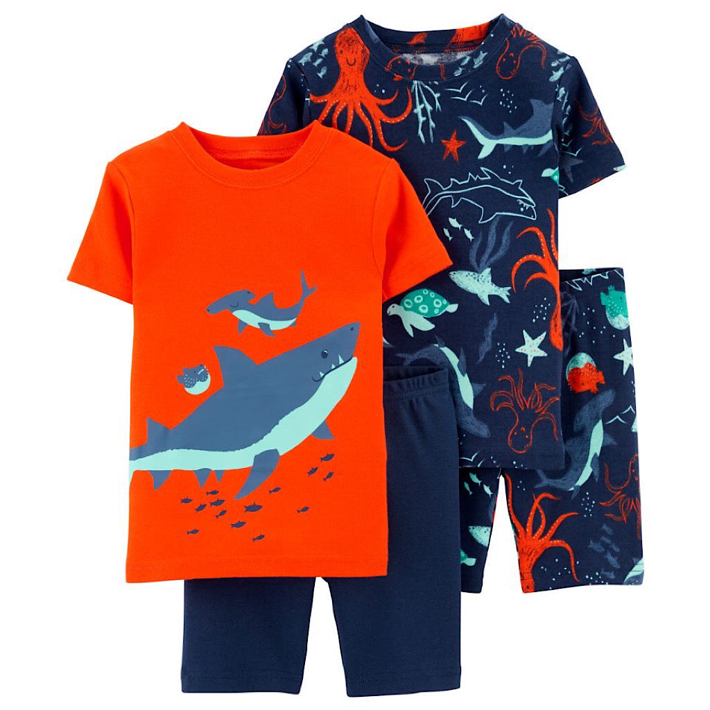 Set pijamas Carter’s tiburones para niño preescolar - JORHELITOS - JORHELITOS