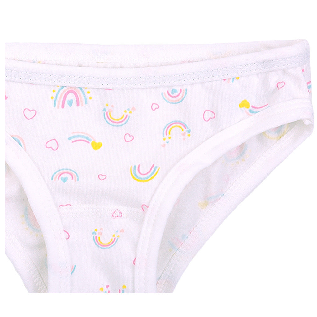 Pantaleta Baby Creysi estampado arcoíris para niña - JORHELITOS - JORHELITOS