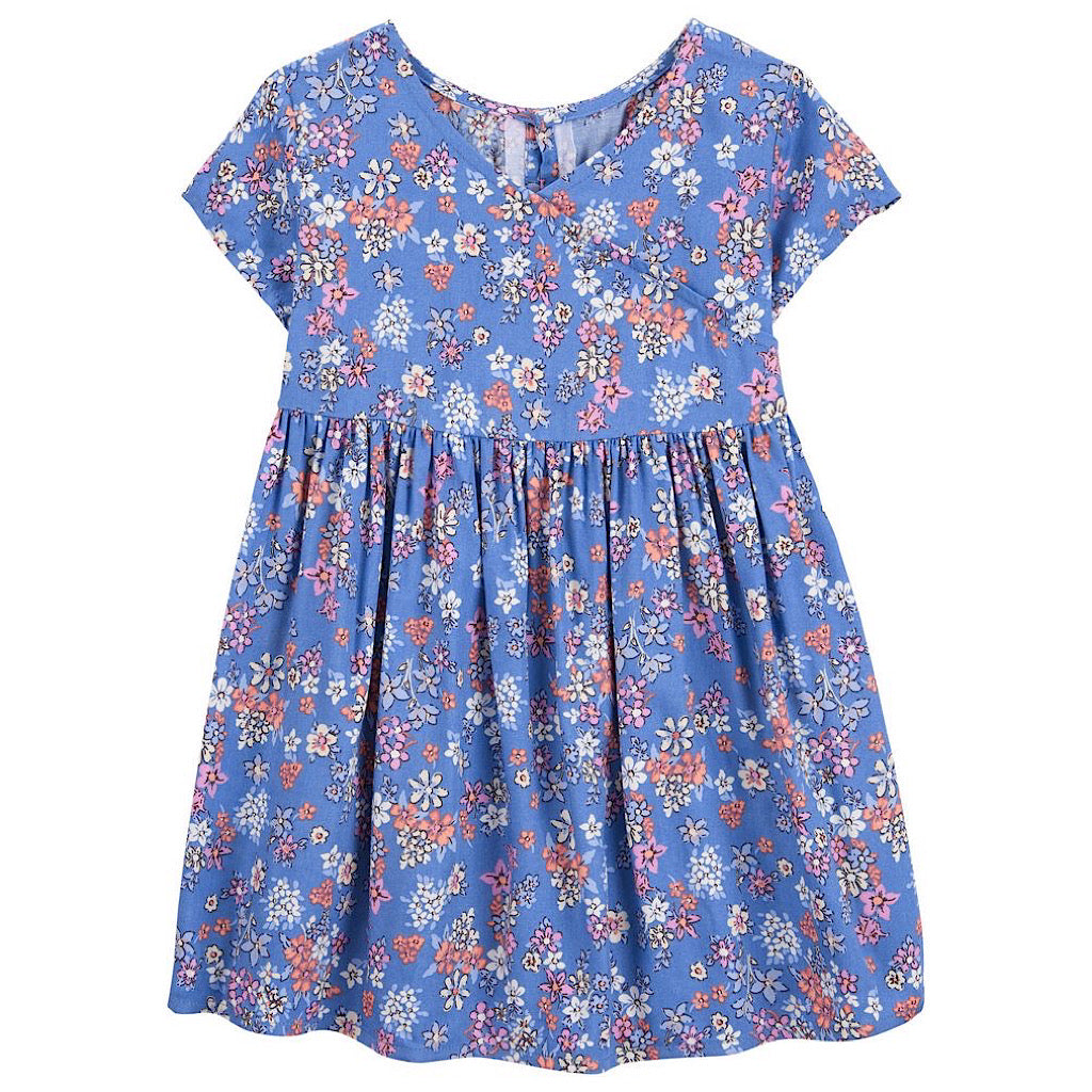 Vestido Oshkosh estampado floral para niña - JORHELITOS - JORHELITOS