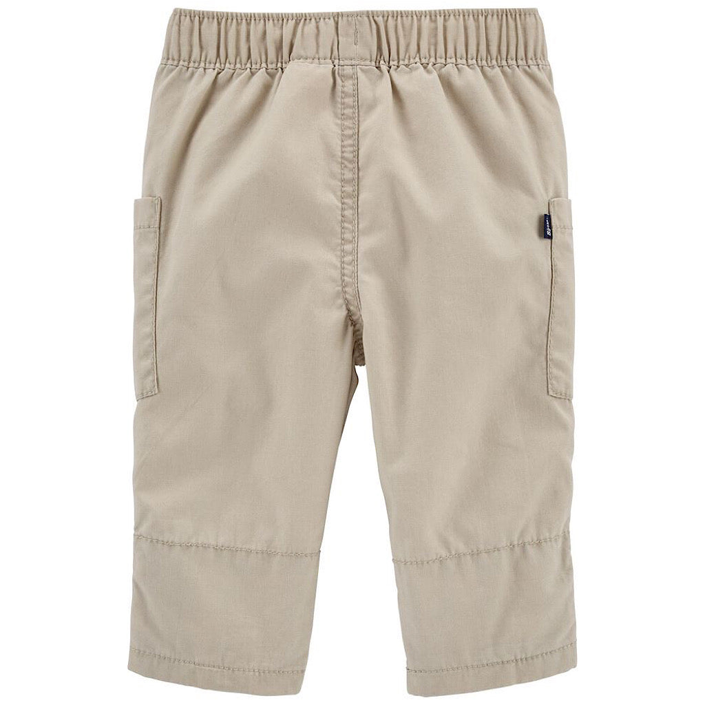 Pantalón Oshkosh convertible caqui para bebito - JORHELITOS - JORHELITOS