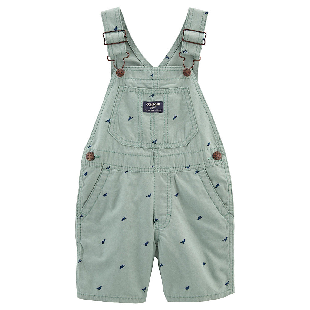 Short con peto Oshkosh dinosaurios para bebito - JORHELITOS - JORHELITOS