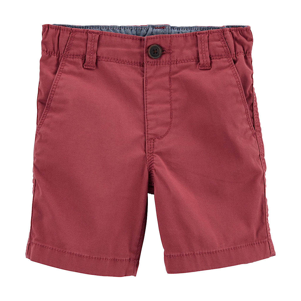 Short Oshkosh rojo de vestir para niño preescolar - JORHELITOS - JORHELITOS