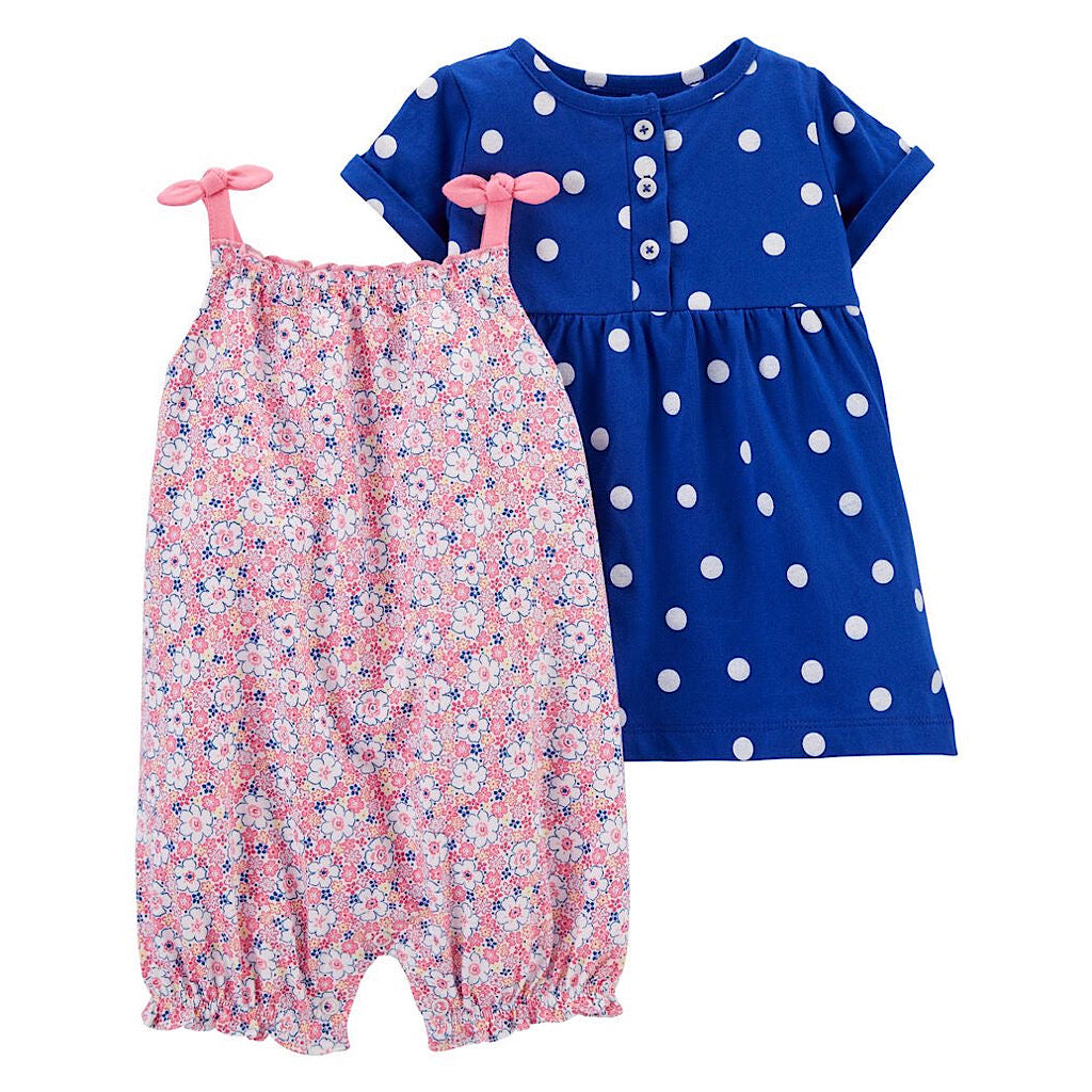 Set Carter’s de vestido y romper para niña - JORHELITOS - JORHELITOS