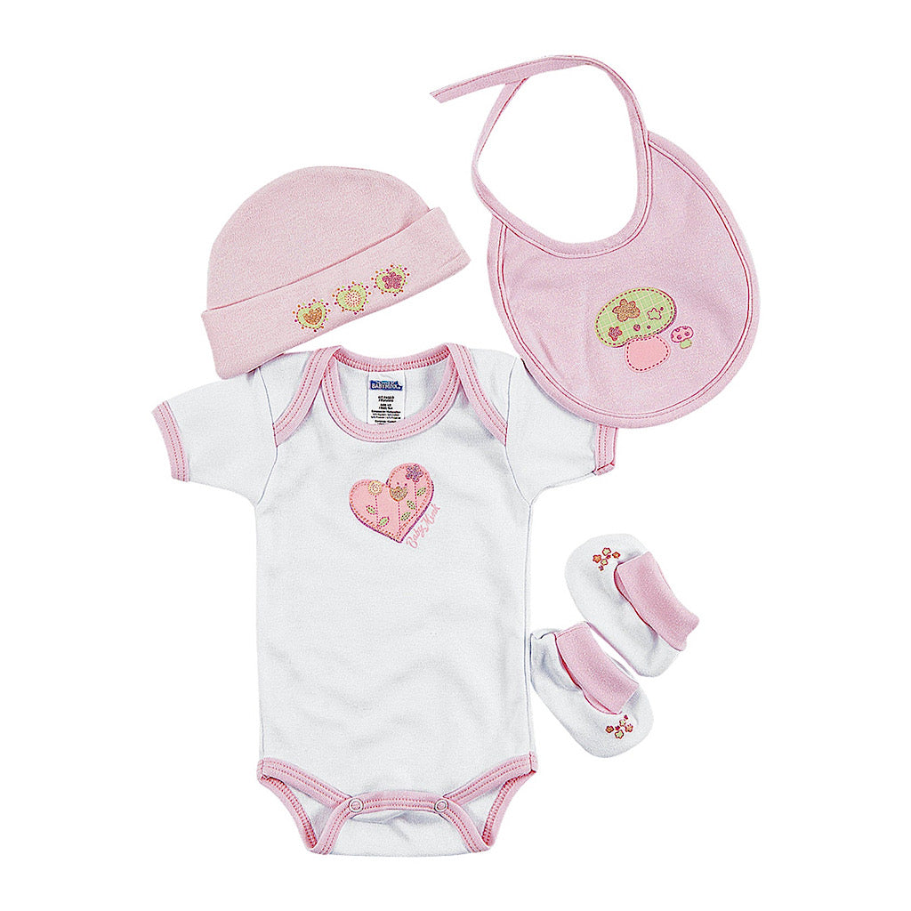 Kit paseo Baby Mink rosa - JORHELITOS - JORHELITOS