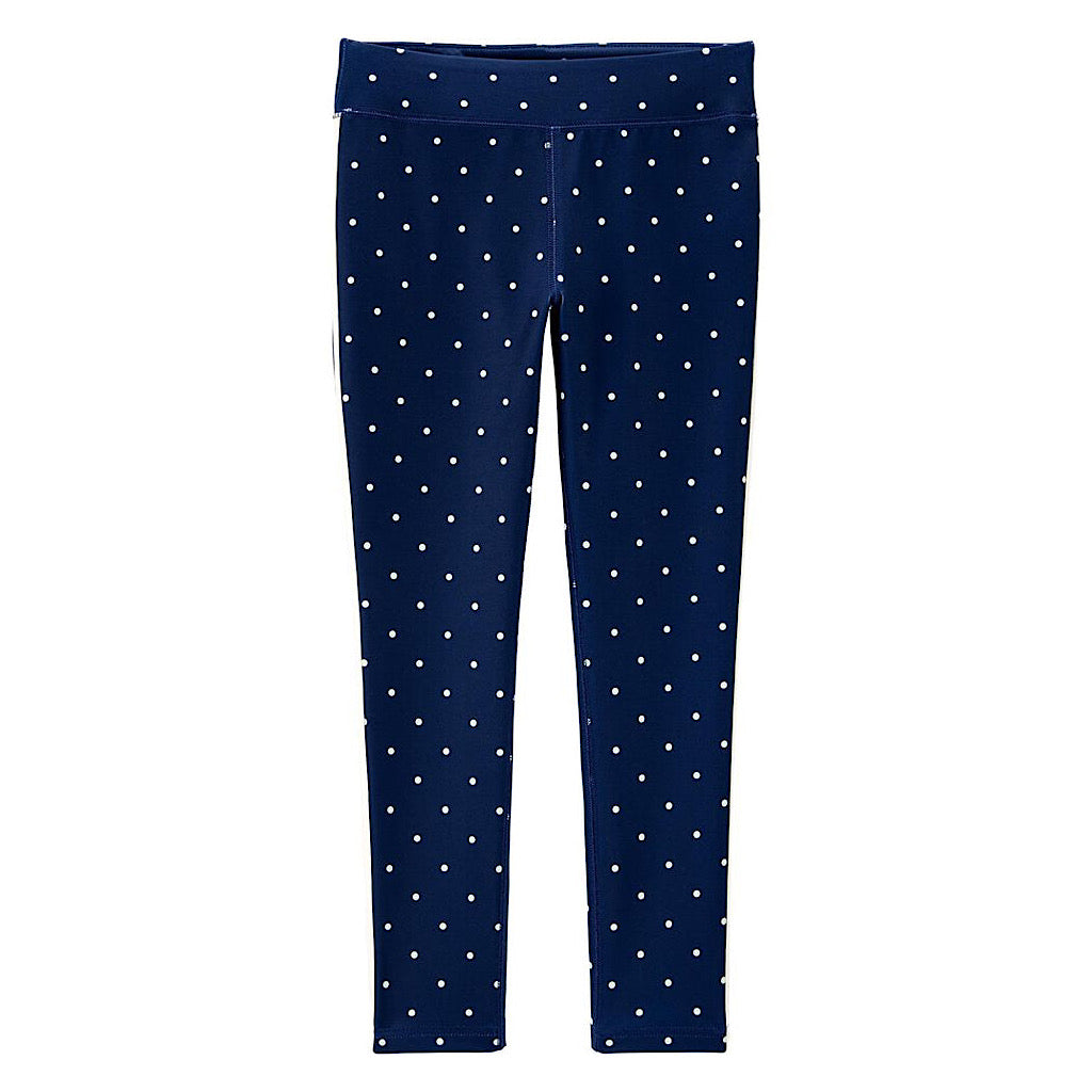 Leggings Oshkosh azul de lunares para niña - JORHELITOS - JORHELITOS