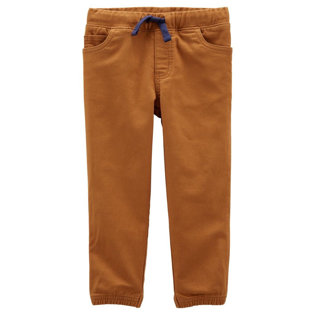 Pantalon Carter’s con jareta color mostaza niño preescolar - JORHELITOS - JORHELITOS