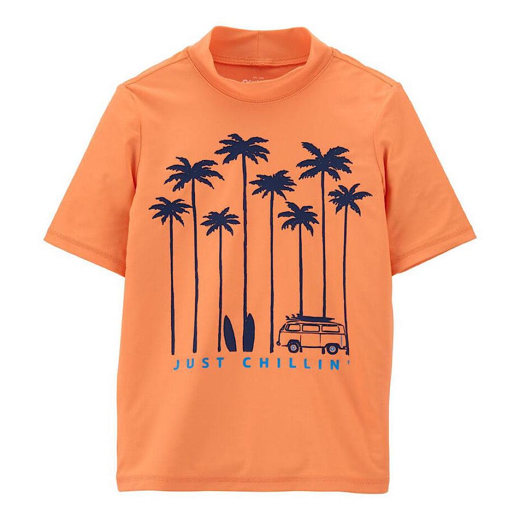 Playera Oshkosh de palmeras para natación - JORHELITOS - JORHELITOS