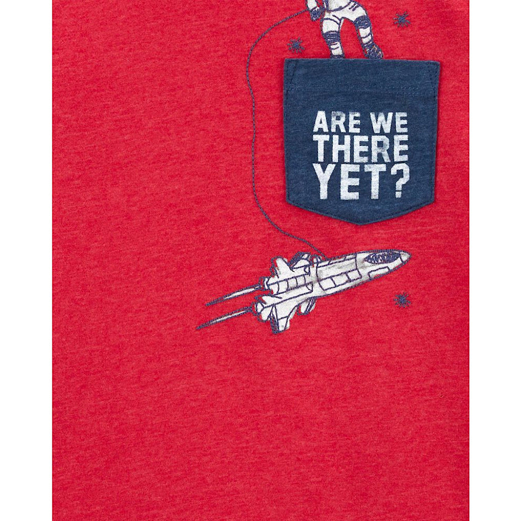 Playera Oshkosh roja astronauta para niño - JORHELITOS - JORHELITOS