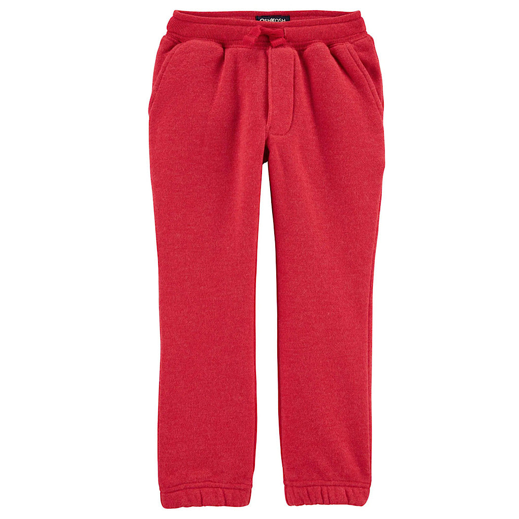 Pants Oshkosh felpa rojo para niño - JORHELITOS - JORHELITOS