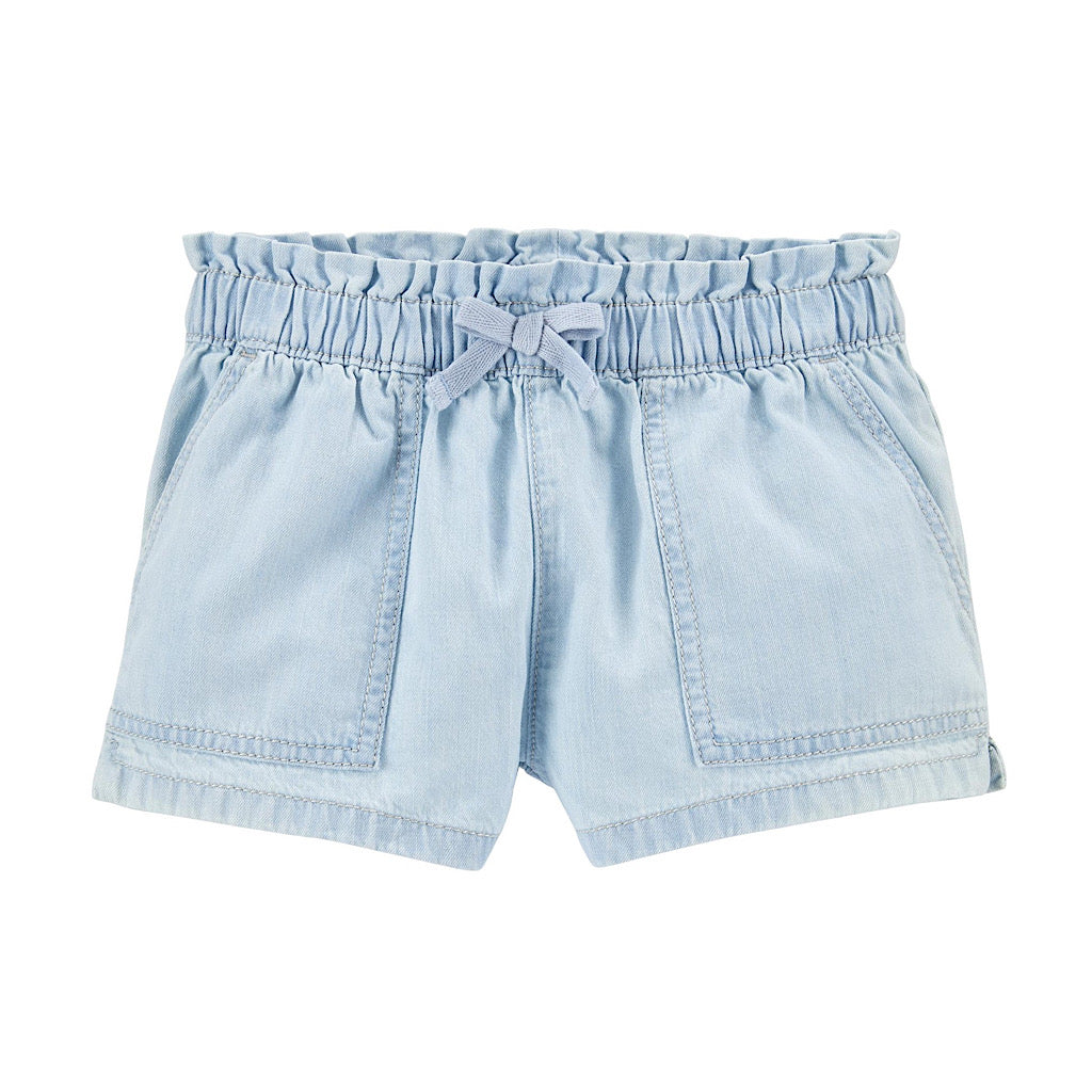 Short Oshkosh azul tipo mezclilla - JORHELITOS - JORHELITOS