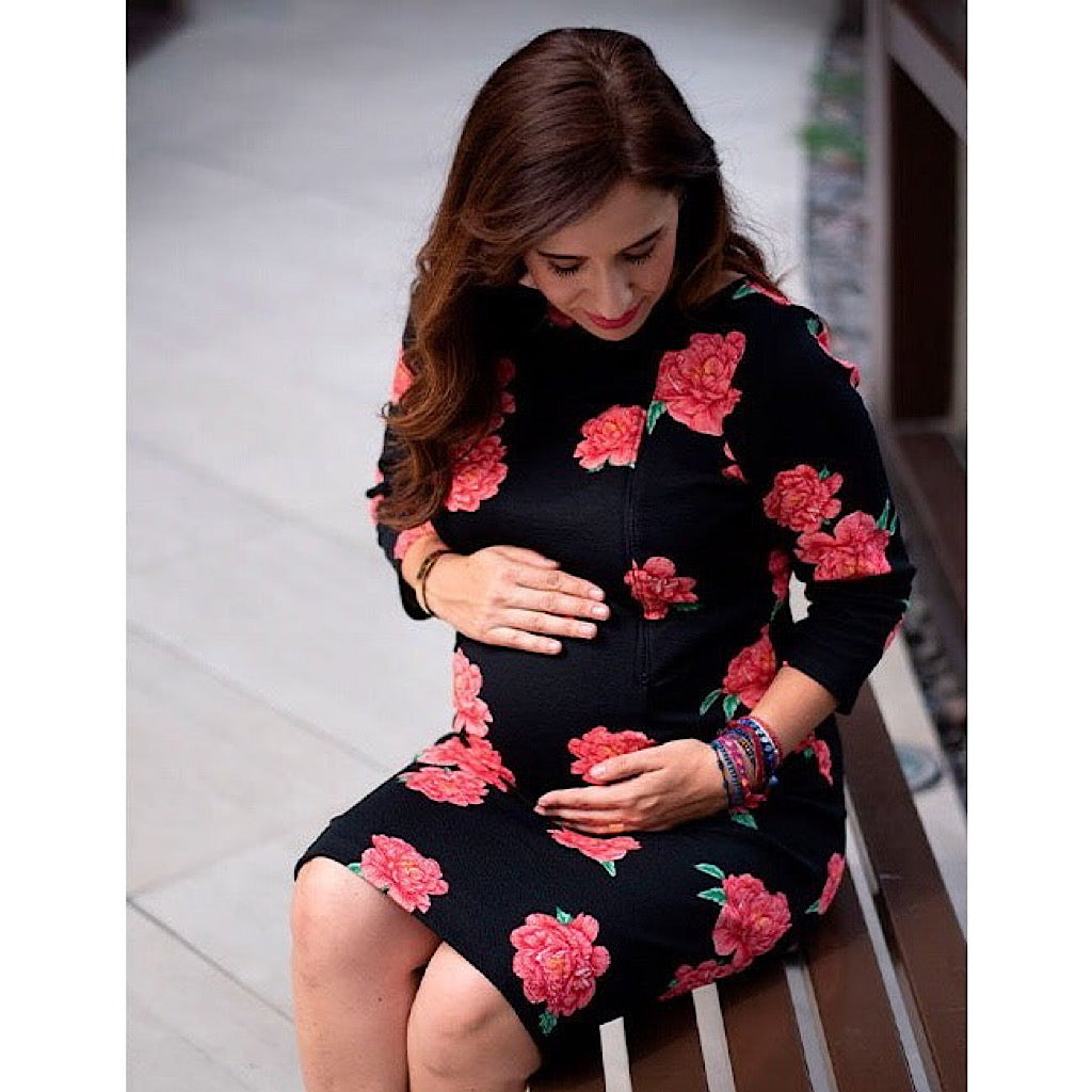 Vestido para lactancia y embarazo Gabriela - JORHELITOS - JORHELITOS