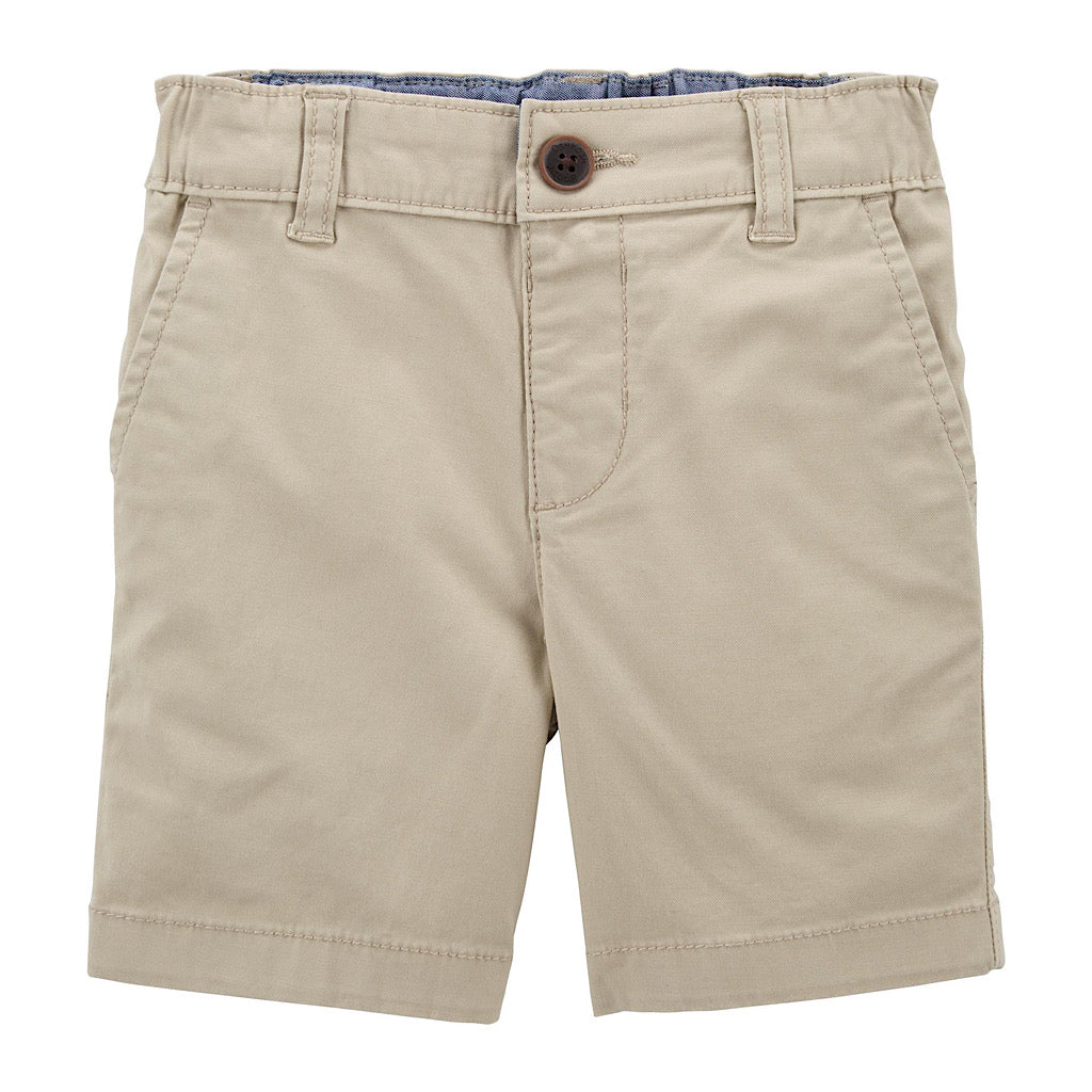 Short Oshkosh beige de vestir para niño preescolar - JORHELITOS - JORHELITOS