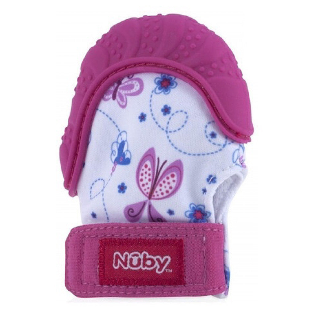 Guante mordedera Nuby happy hands - JORHELITOS - JORHELITOS