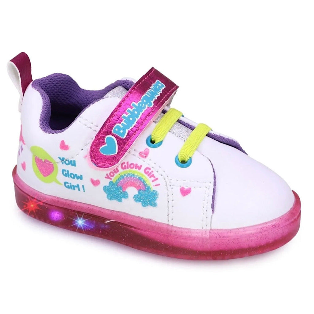 Tenis Bubble Gummers con luces Nicole lll fiusha - JORHELITOS - JORHELITOS