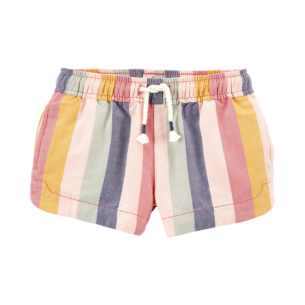 Short Oshkosh rayado para niña preescolar - JORHELITOS - JORHELITOS