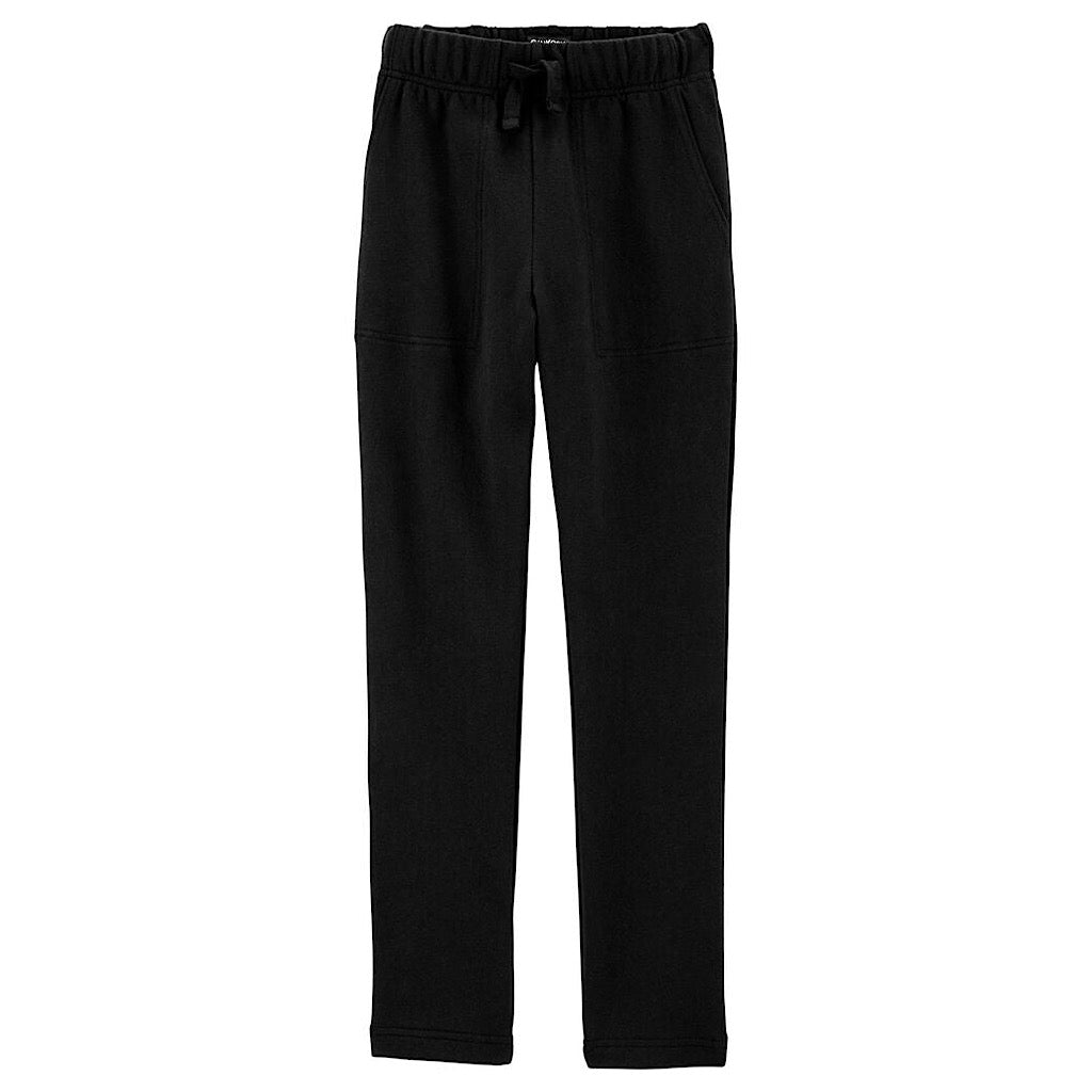 Pants Oshkosh negro de felpa unisex - JORHELITOS - JORHELITOS