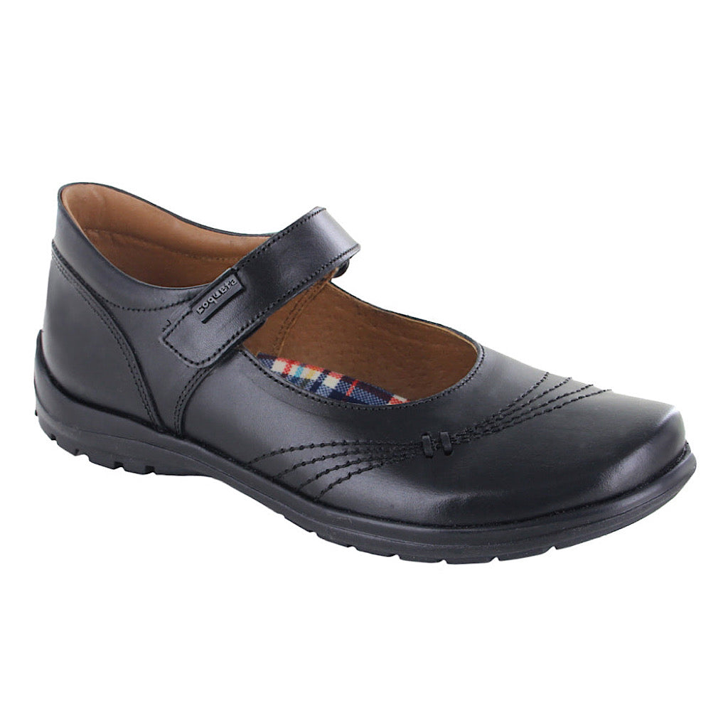 Zapato escolar negro para niña Coqueta - JORHELITOS - JORHELITOS