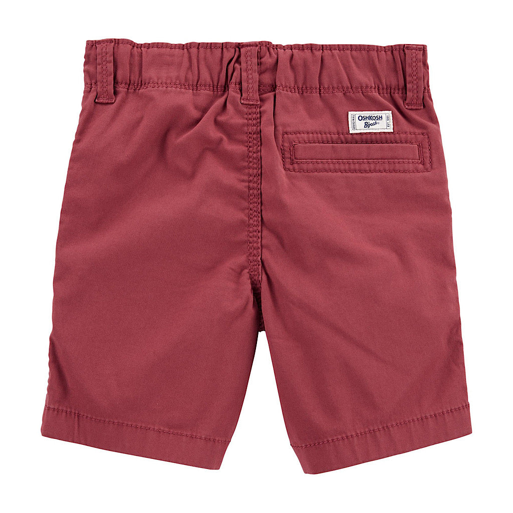 Short Oshkosh rojo de vestir para niño preescolar - JORHELITOS - JORHELITOS