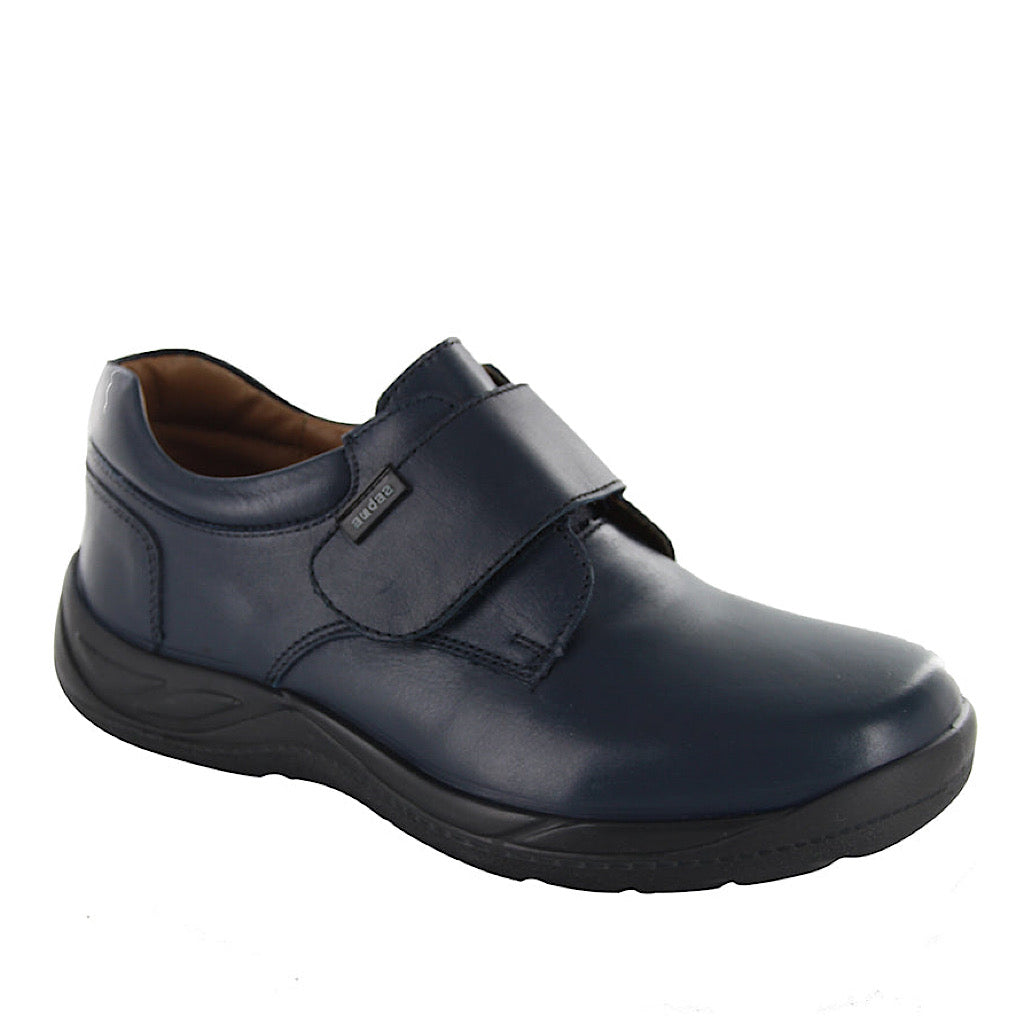 Zapato escolar con velcro niño Audaz azul - JORHELITOS - JORHELITOS