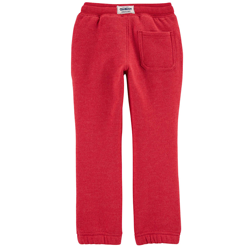 Pants Oshkosh felpa rojo para niño preescolar - JORHELITOS - JORHELITOS