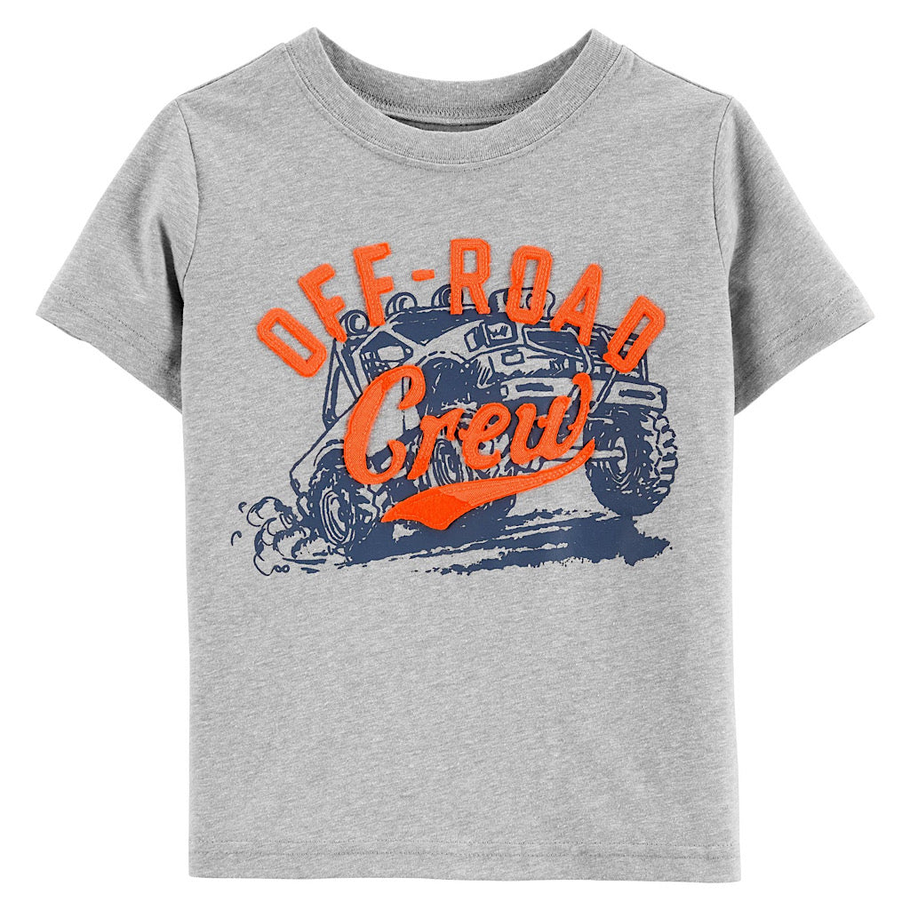 Playera Oshkosh gris para niño - JORHELITOS - JORHELITOS