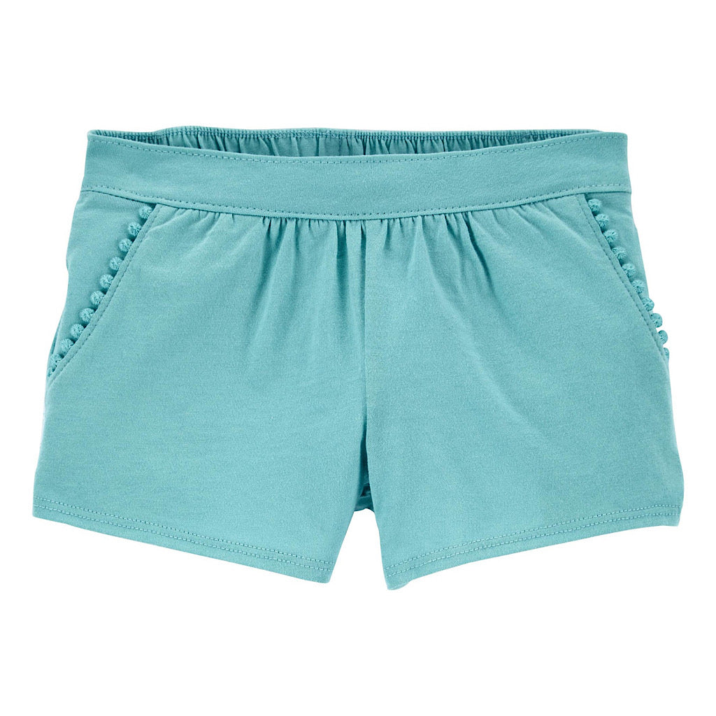 Short Oshkosh verde para niña preescolar - JORHELITOS - JORHELITOS