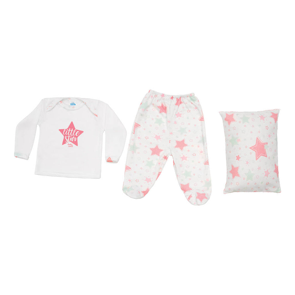 Pijamink glow in the darck Baby Mink rosa - JORHELITOS - JORHELITOS